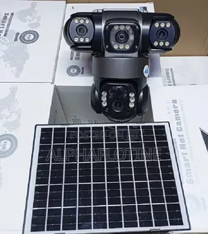 Smart$Wireless 4g Triple Lens Dual Lens Solar Camera