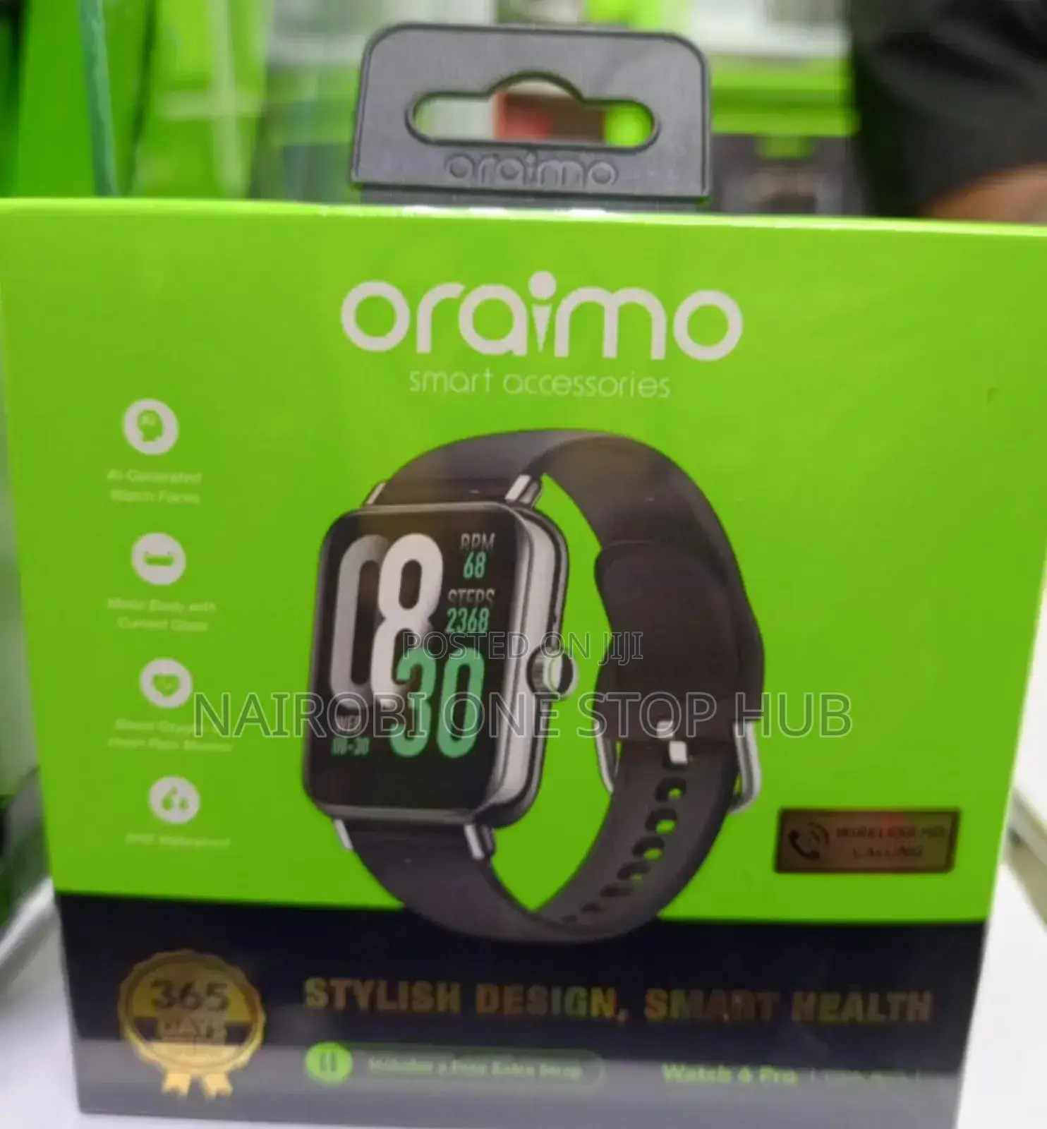 Oraimo Smartwatch With Wireless Hd Calling 4 Pro