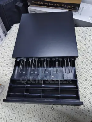 Cash Drawer Box 5 Slot With 5 Metal Clips Point of Sale Cash Drawer