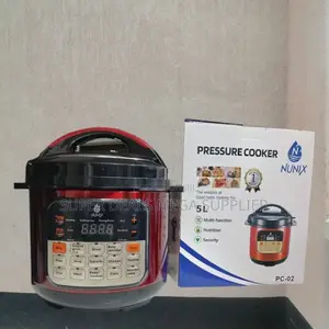 High Quality Nunix 5 Litres Electric Pressure Rice Cooker Led Display