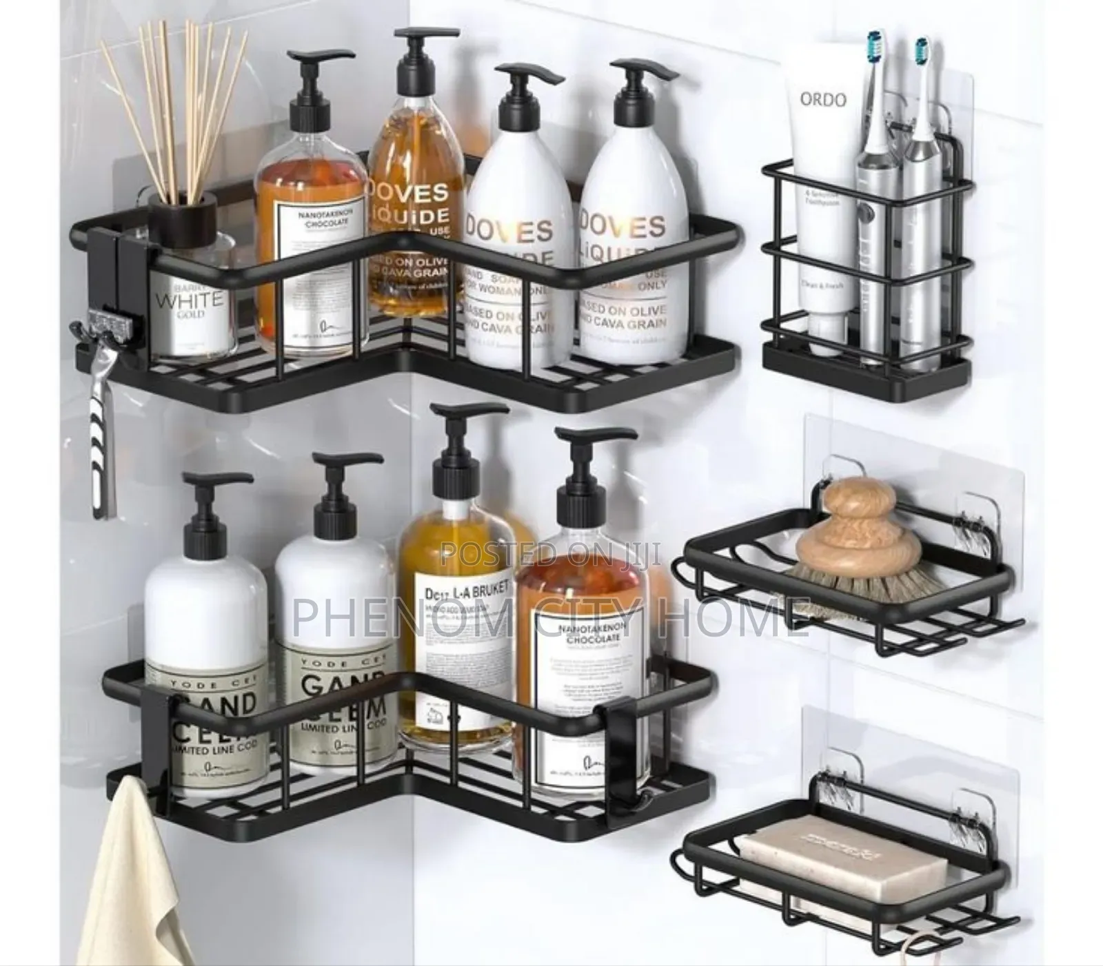 Stainless Steel Corner Shower Caddy/Organizer