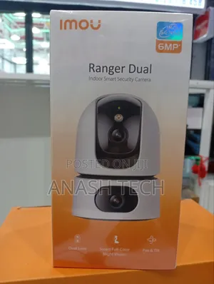 Dual Lens Imou Ranger Dual 6mp Indoor Pan Tilt Smart Security Camera