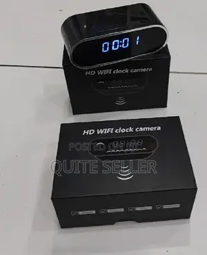 Wifi Table Clock Wireless Hidden Camera Indoor 1080p Audio Recording