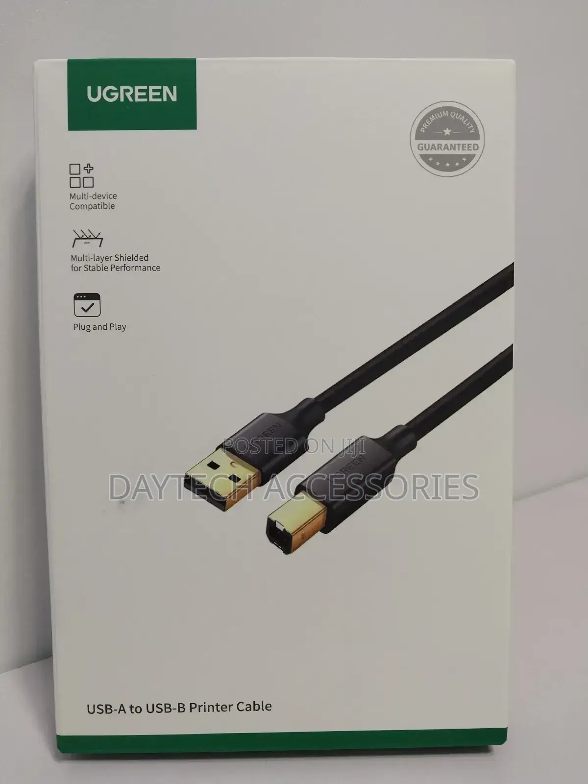 Ugreen Printer Cable 5m High Speed Type a to B 2.0 Male.