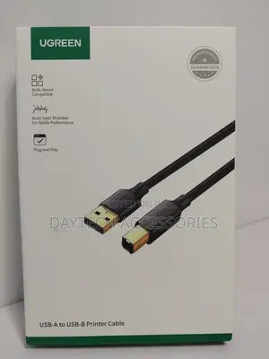 Ugreen Printer Cable 5m High Speed Type a to B 2.0 Male.