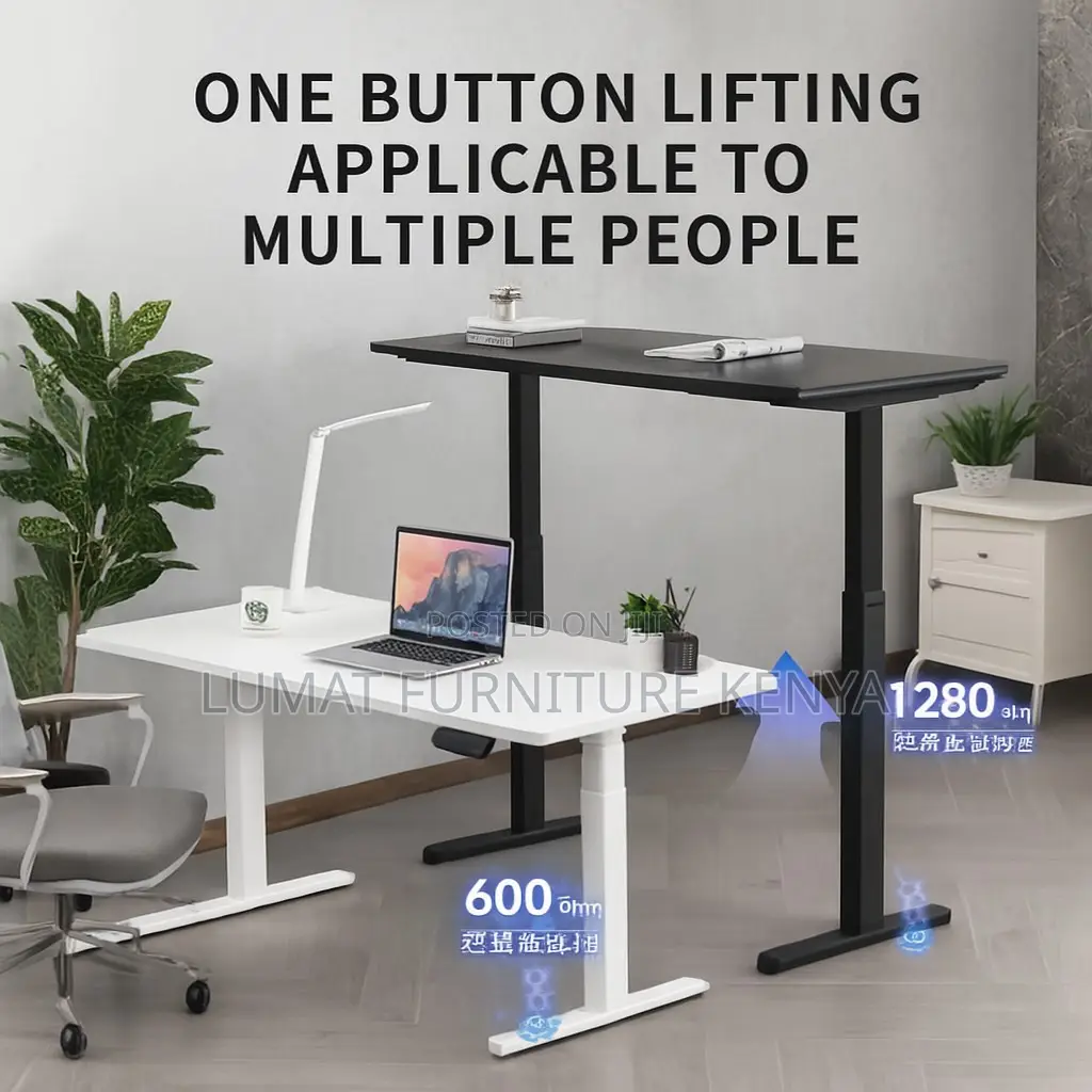 Motorized Height Adjustable Office Table