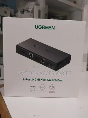 Ugreen 2 in 1 Out Hdmi KVM Switch Box