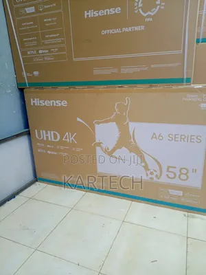 Hisense 58a6ken 58 Inch Uhd Smart Frameless Tv Bluetooth, Youtube
