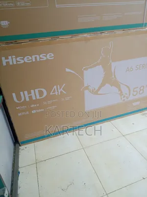 Hisense 58 Inch 58a6ken Uhd Led Smart Tv (Youtube, Netflix)