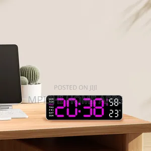 Digital Wall Clock 28cm × 9cm
