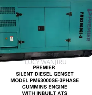 Premier Silent Genset Generator / Powerful Generator