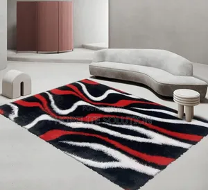 Fluffy Pattern Carpets,5x8