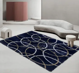 Fluffy Pattern Carpets,5x8