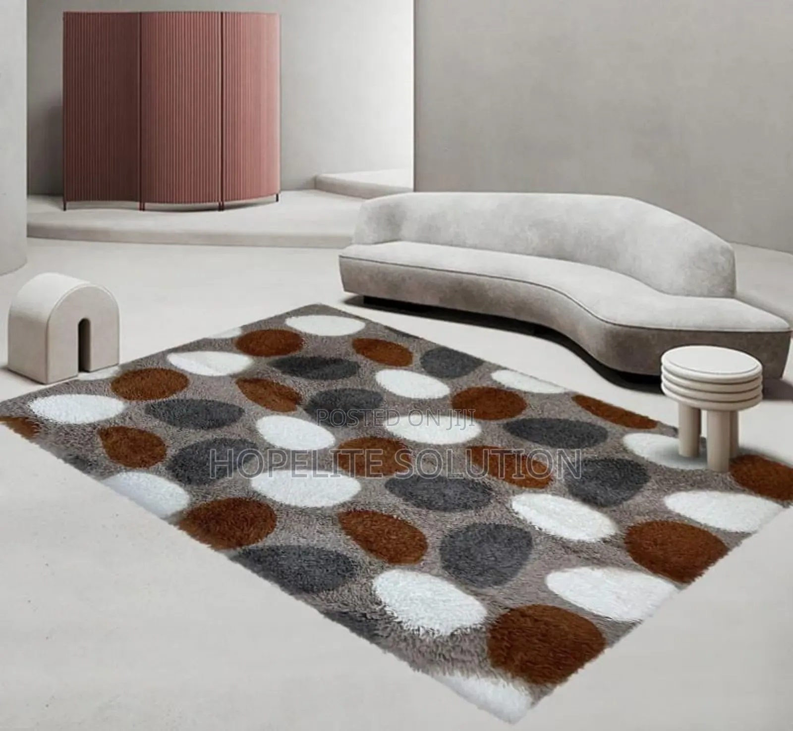 Fluffy Pattern Carpets,5x8