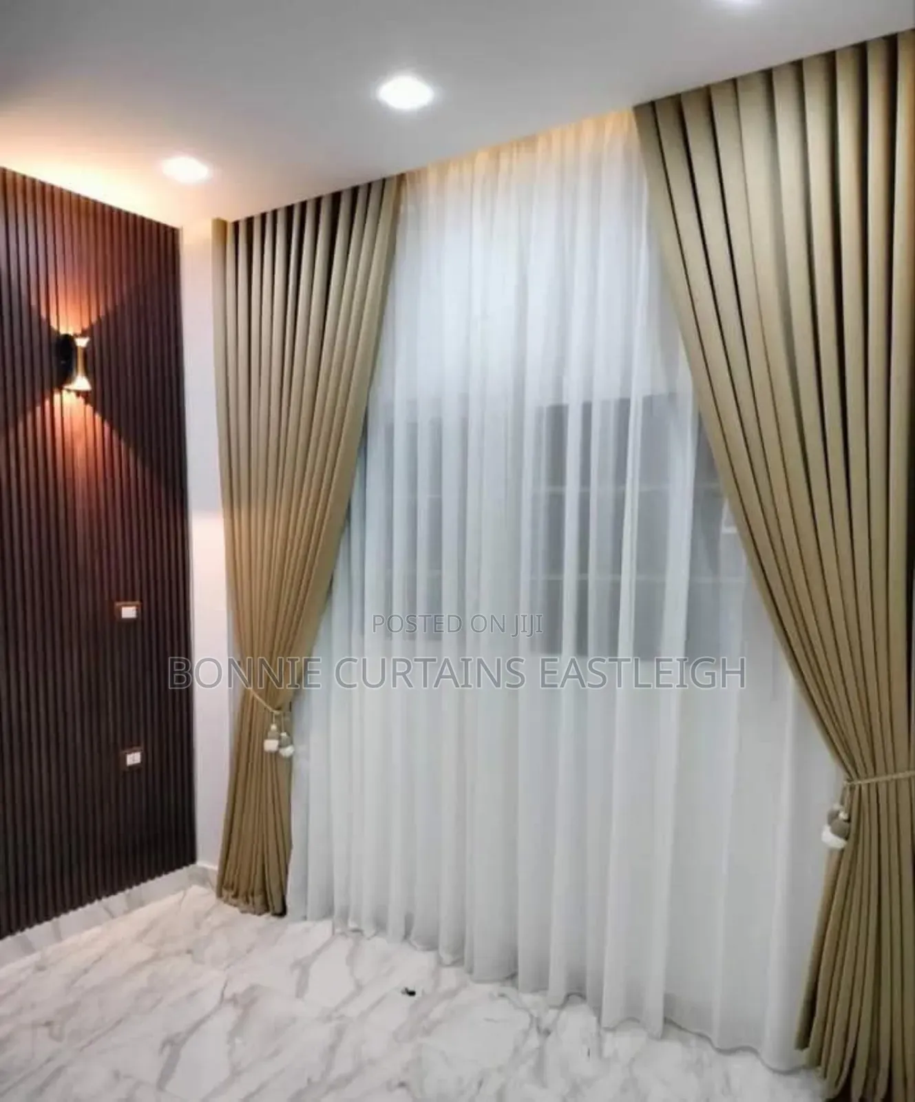Black Curtains and Grey