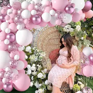 Gender Reveal Balloons Decoration Set 100pcs
