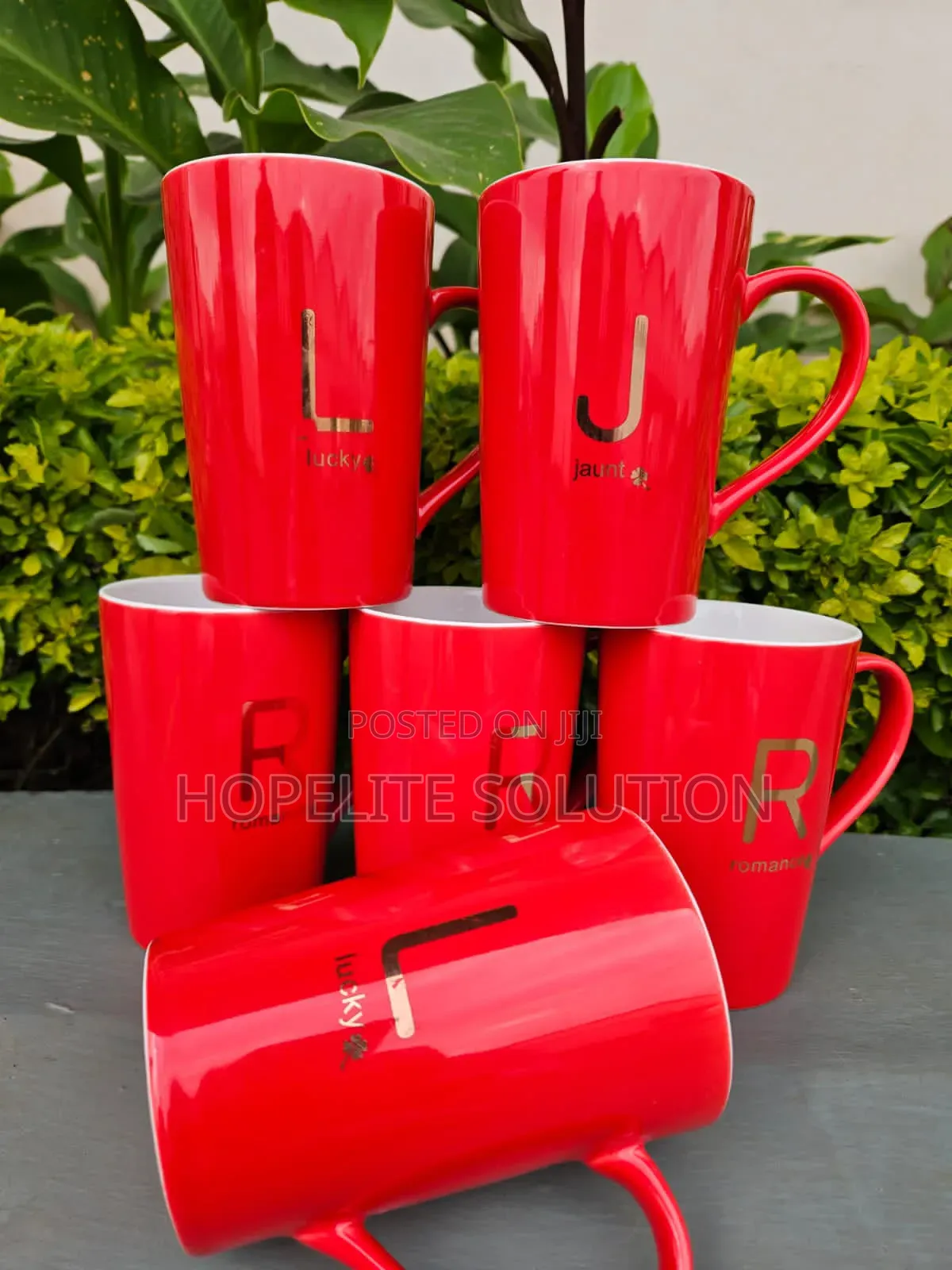 6 Pieces Long Mugs