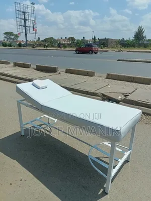 Plain White Massage Bed