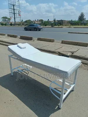 Plain White Massage Bed