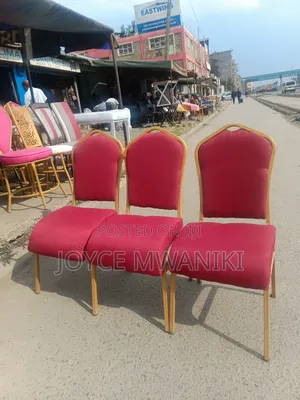 Conference or Church Seats, Red and Gold