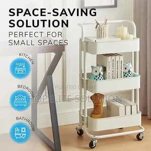 Heavy Guage Metallic Trolley