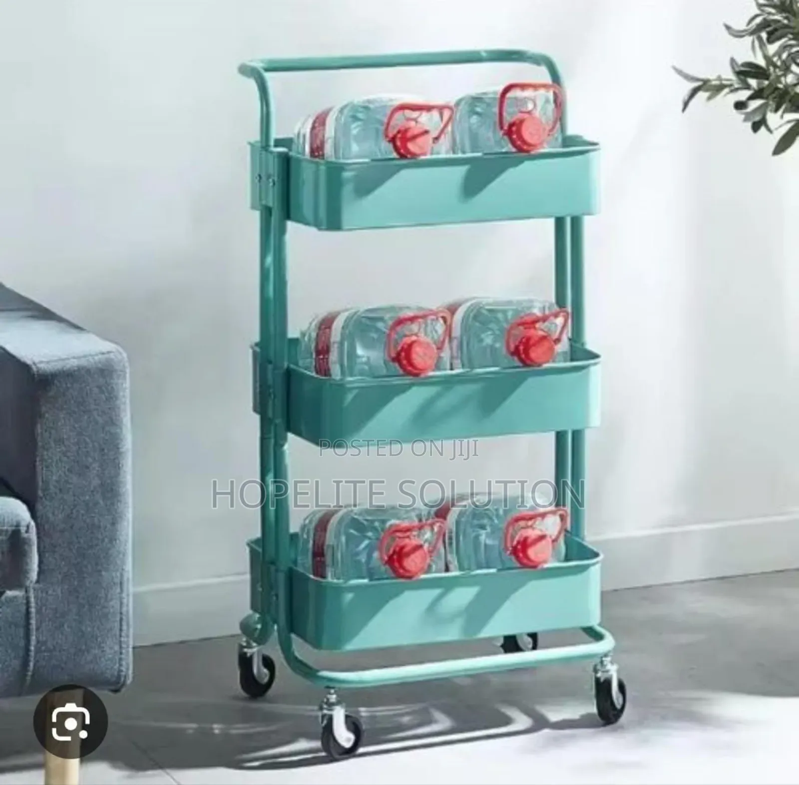 Heavy Guage Metallic Trolley