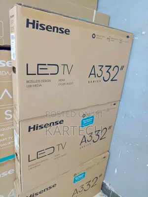 Hisense 32" A3 Series A3kken Frameless Digital Led Tv Inbuilt Decoder