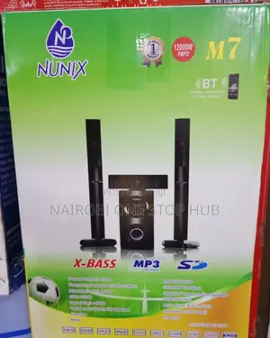 Unix M7 3.1 Inch Multimedia Speaker System 12000w Pmpo