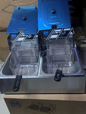 Electromate Dual Deep Fat Fryer Electromate - 12 Litres (6l + 6l)