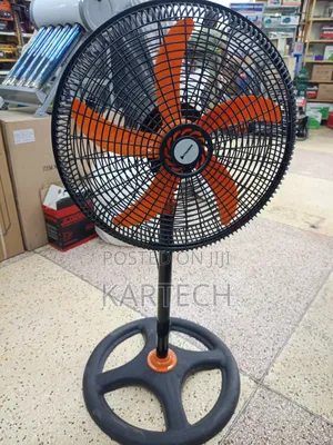 Premier 18" Stand Fan With Round Stable Base