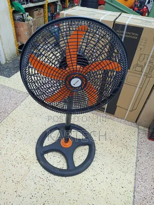 Premier Pm 1801 18" Heavy Duty Standing Fan Round Base