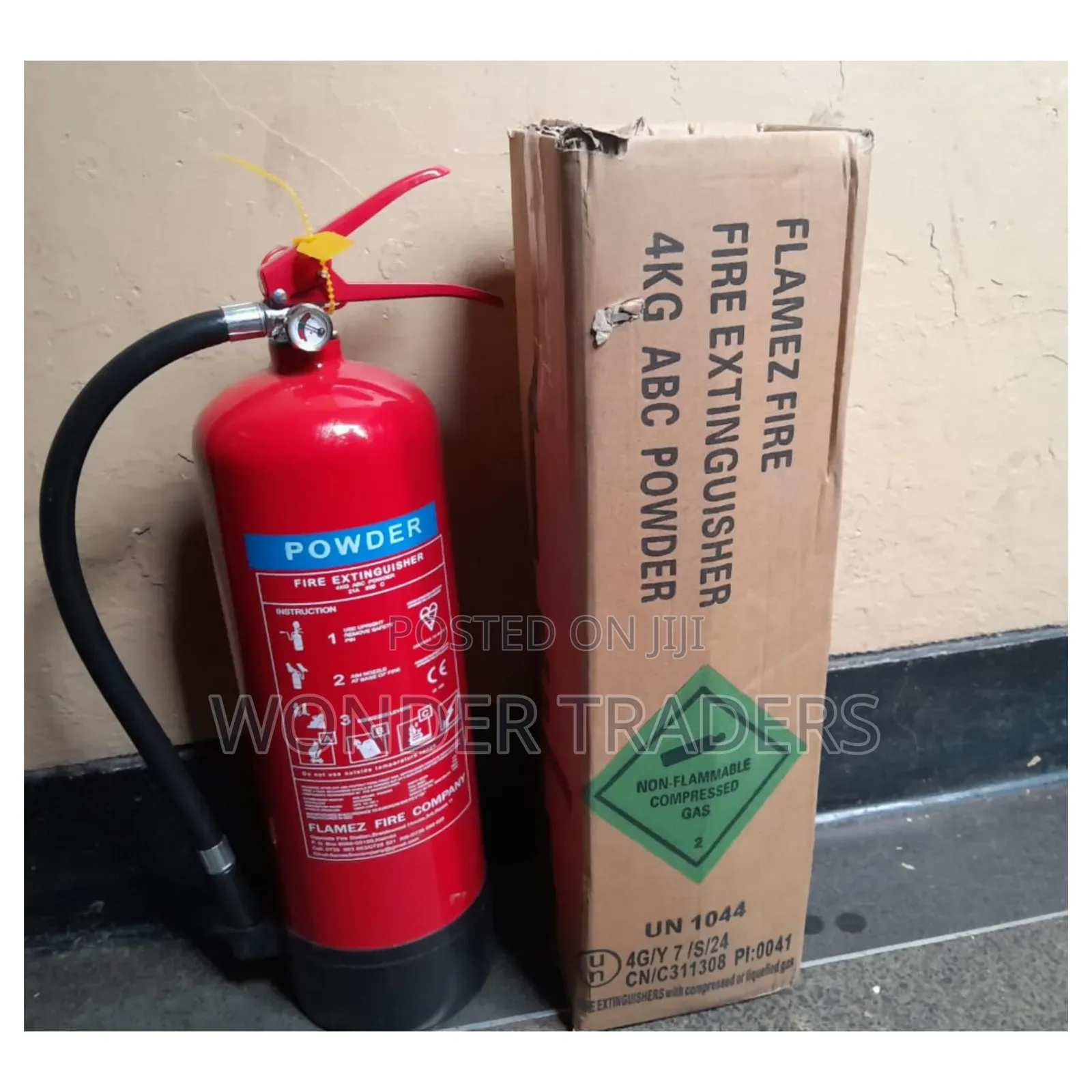 4kg Dry Powder Fire Extinguisher.