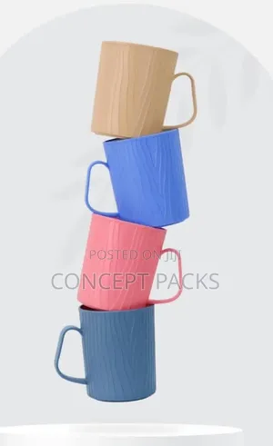 60pcs Kenpoly Grove Mug Plastic