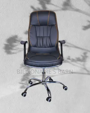 Breathable Executive Leather Office Chair | Adjustable Height