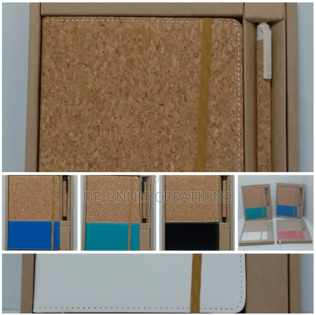 A5 Eco Notebook Sets With Cork