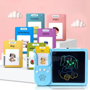 Flashing Cards and LCD Combined
