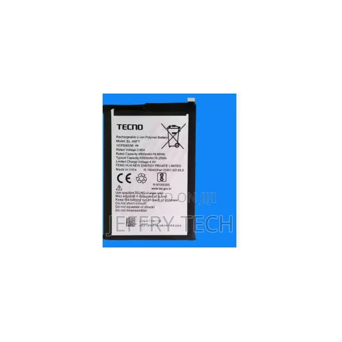 Replacement Battery for Tecno La7/Bl-49dt
