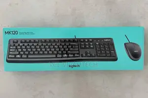 Logitech Mk120 Corded Keyboard And Mouse Combo