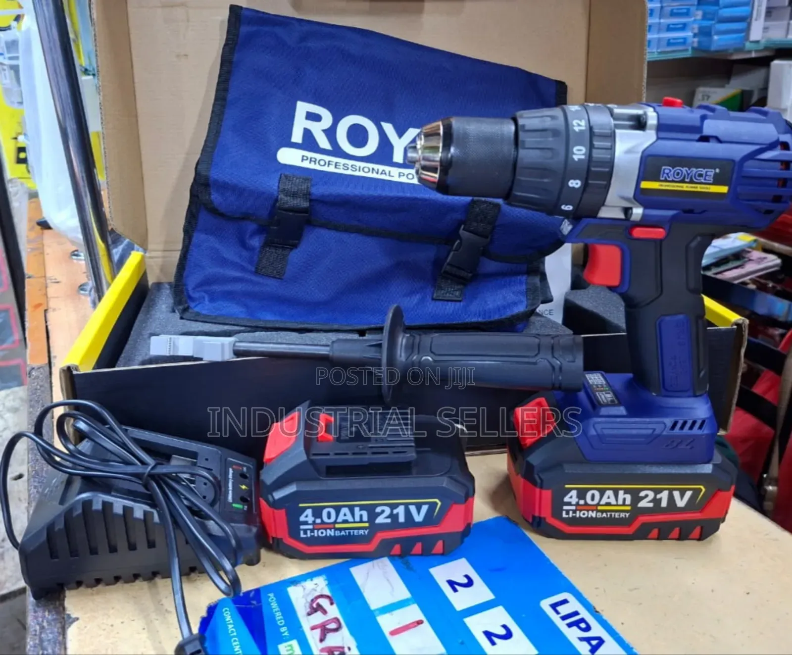 Royce Hammer Cordless Drill 21v