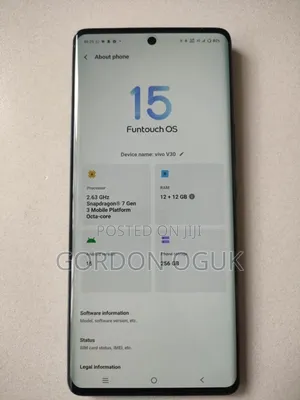 Vivo V30 5G 256 GB Blue