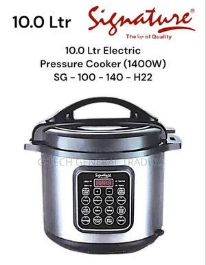 Signature 10l Electric Pressure Cooker 1400w