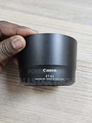 Canon Et-63 Lens Hood for Ef-S 55-250mm F/4-5.6 Is STM Lens