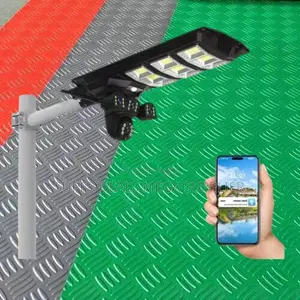 Outdoor 2-in-1 Solar Street Light 450 Watts With V380pro CCTV Camera