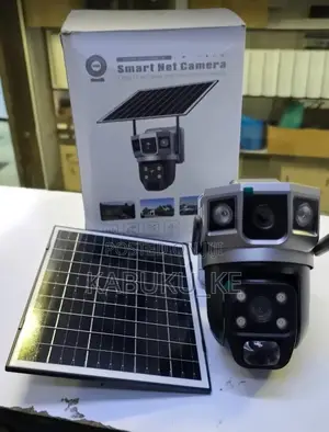 4g Solar Powered PTZ Camera V380 Pro Dual Lens Solar Camera