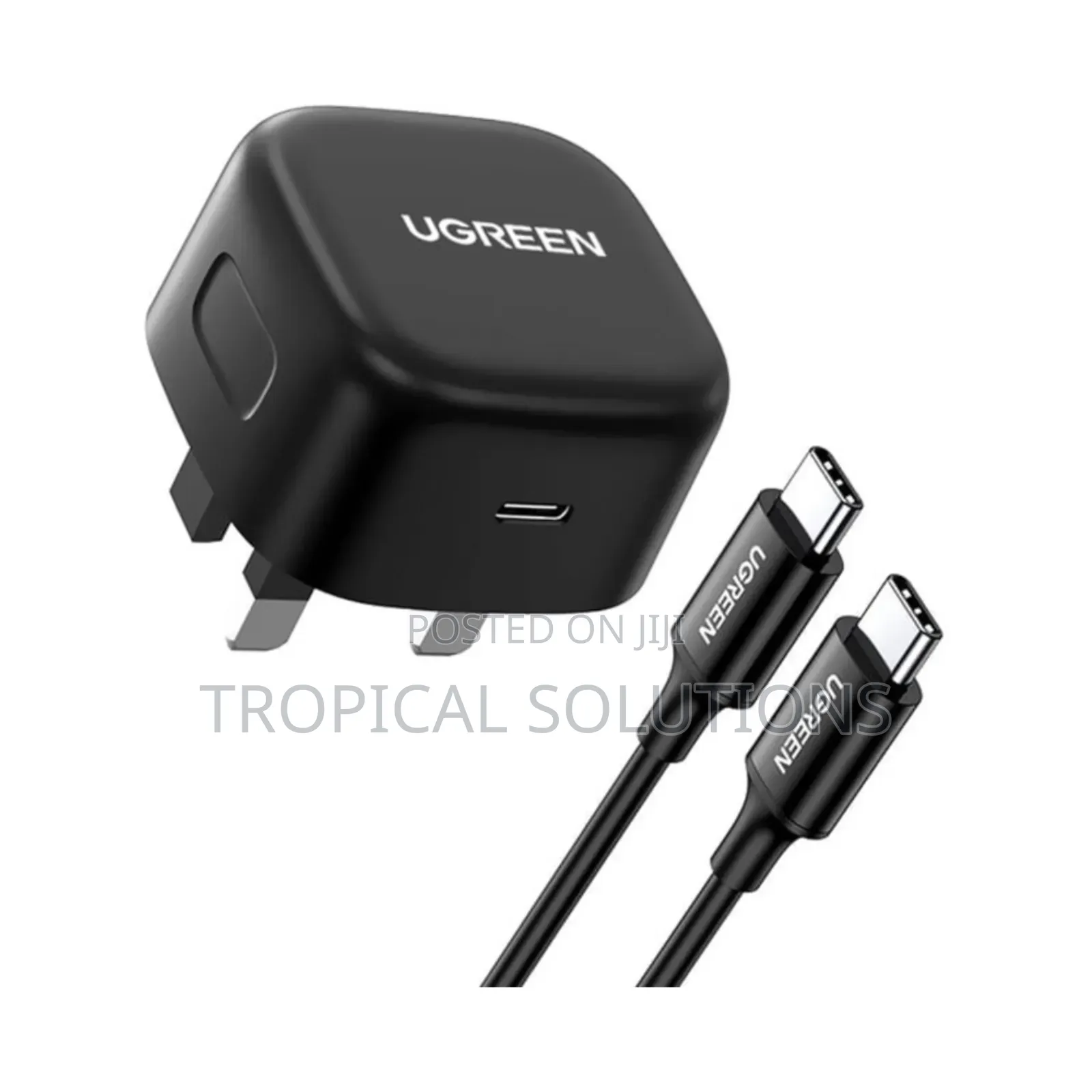 Ugreen Usb -C 25w Pd Charger C-C 2m Cable