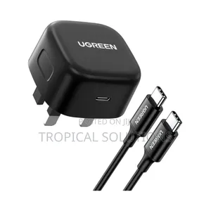 Ugreen Usb -C 25w Pd Charger C-C 2m Cable