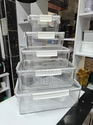 5pcs Big Capacity Storage Containers