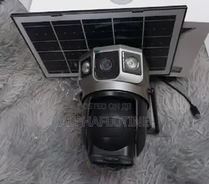 Simcard Enabled Solar Camera Dou Lens