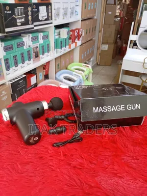 *5 in 1 Portable Gun Massager* *Mini Facial Wireless Massage