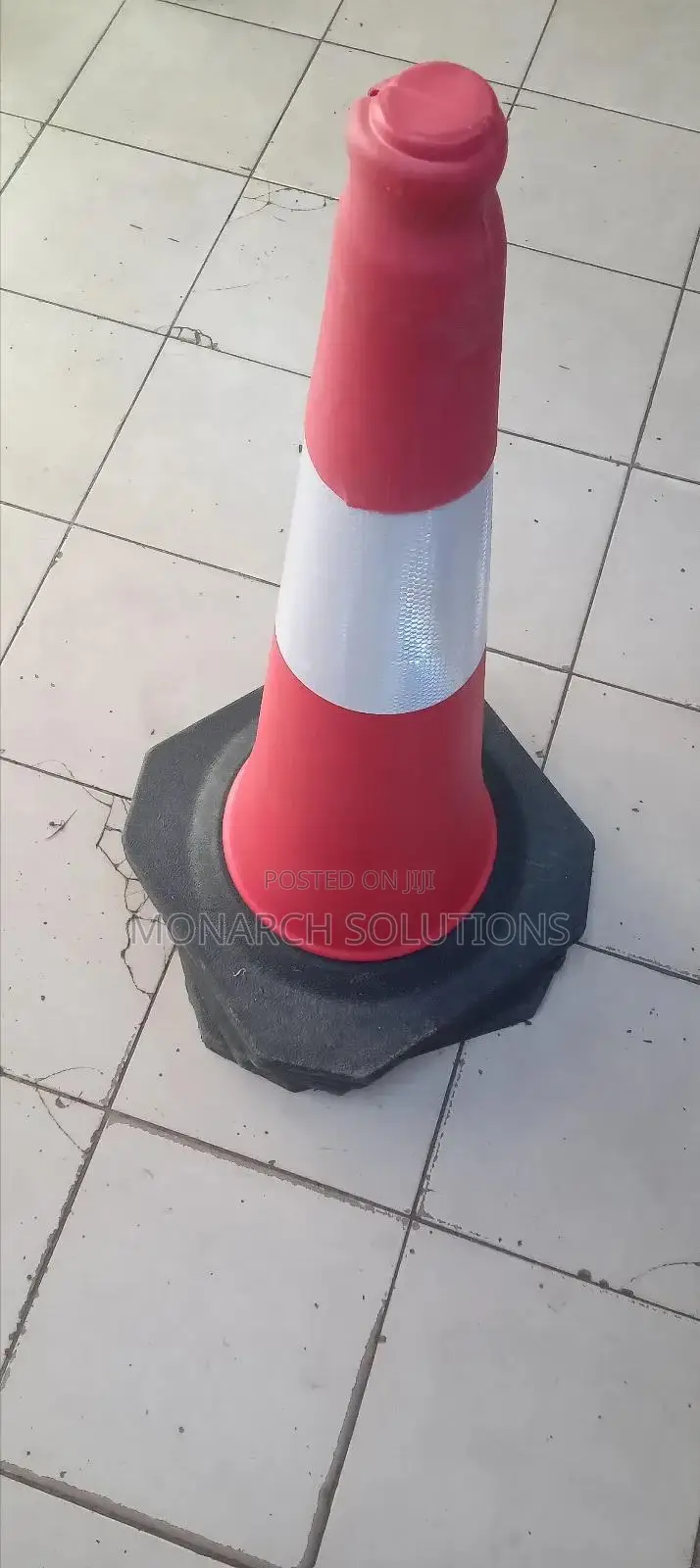 Red And White Road Cone